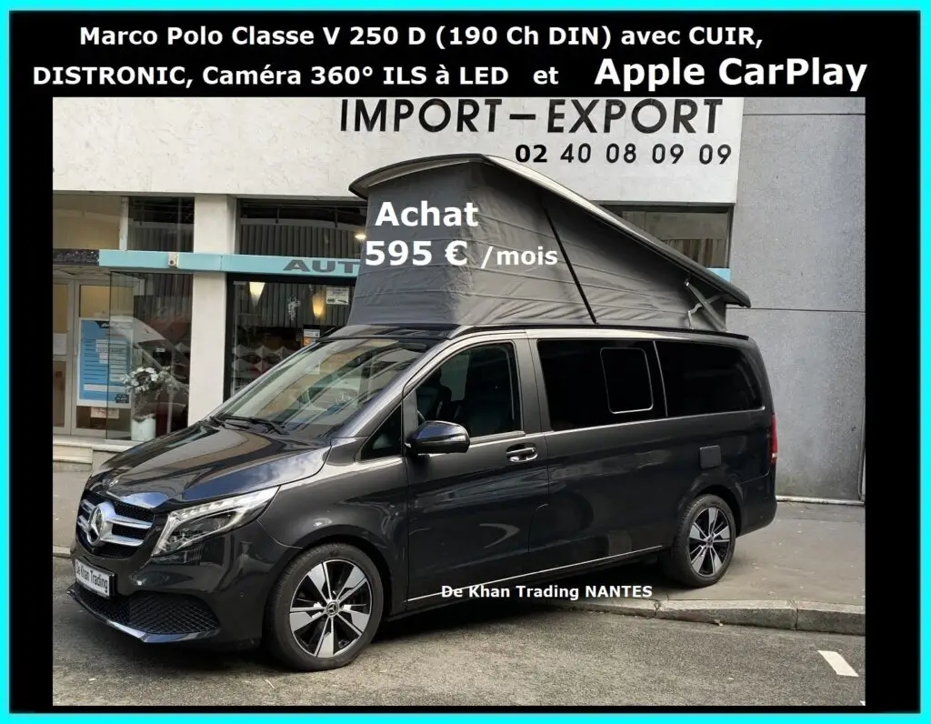 Toit Relevable du Marco Polo V 250 D Gris Graphite Métal 2021